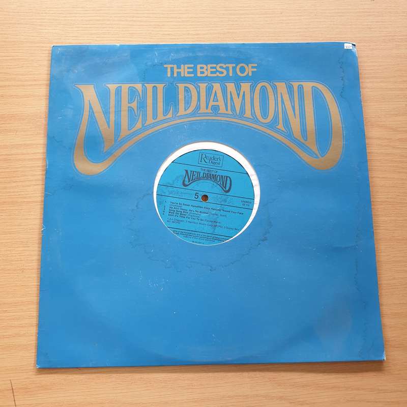 Neil  Diamond - The  Best of - Vol 5 - Readers Digest Series  Vinyl LP Record (VG+)