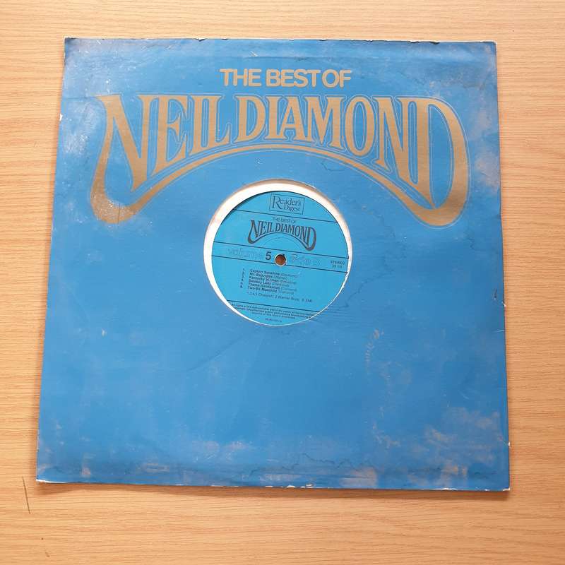 Neil  Diamond - The  Best of - Vol 5 - Readers Digest Series  Vinyl LP Record (VG+)