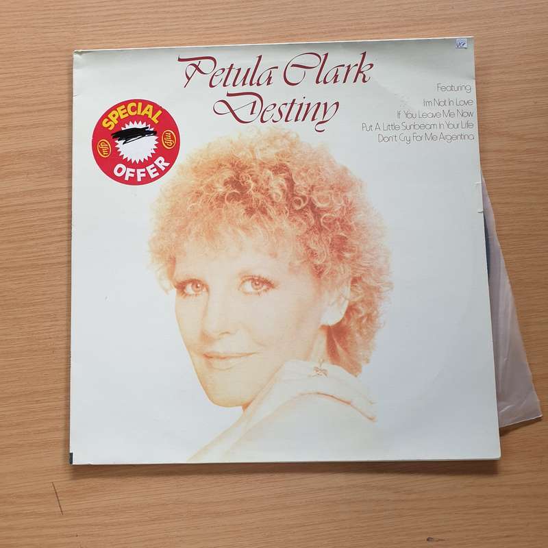 Petula Clark  Destiny  Vinyl LP Record (VG+)