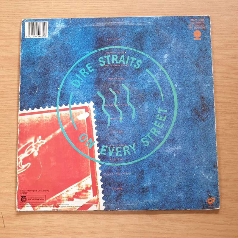 Dire Straits  On Every Street -  Vinyl LP Record  (VG)