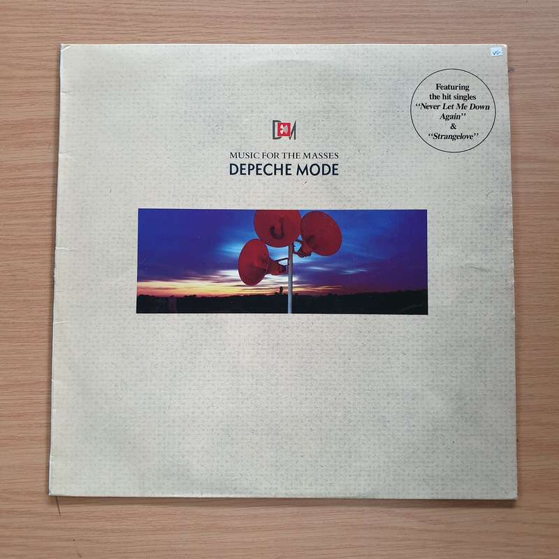 Depeche Mode  Music For The Masses -  Vinyl LP Record  (VG)