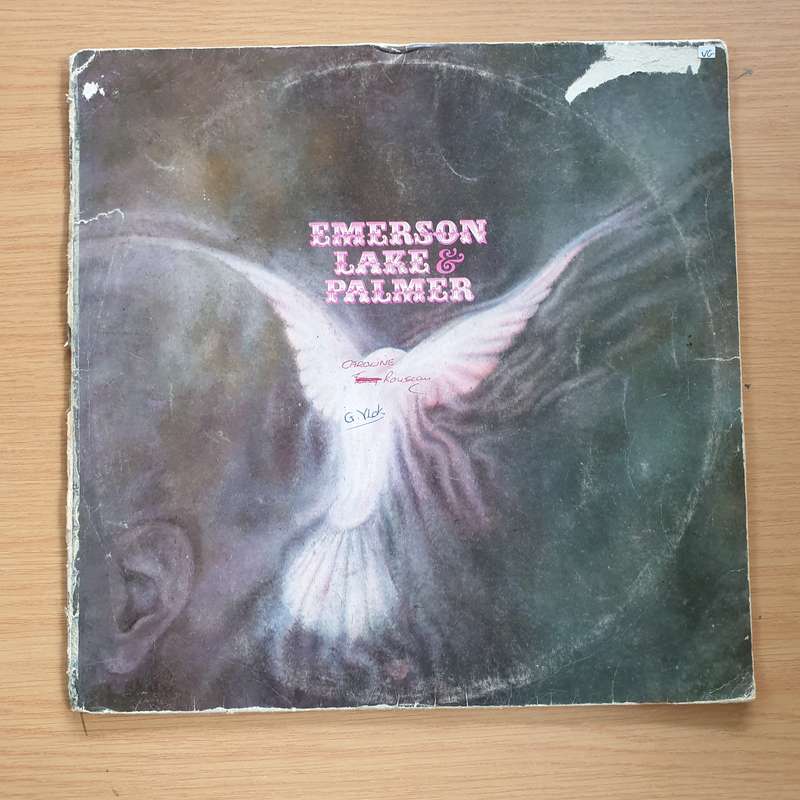 Emerson Lake & Palmer  Emerson, Lake & Palmer  (ILPS 9132) -  Vinyl LP Record  (VG)