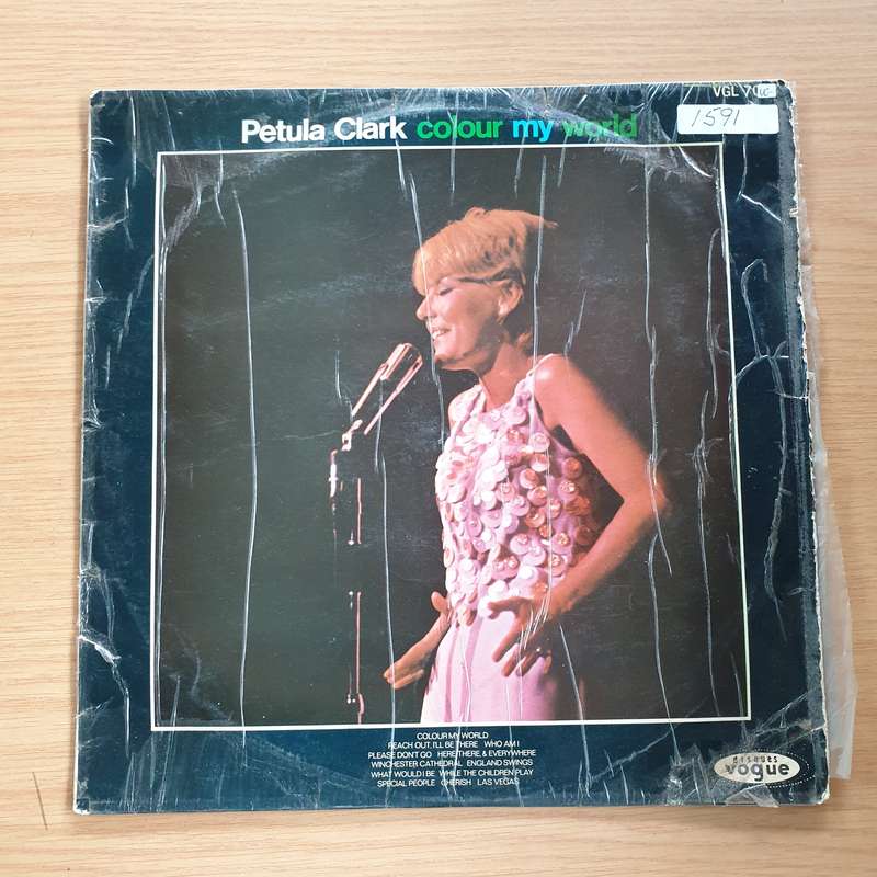 Petula Clarke -  Colour My World  -  Vinyl LP Record  (VG)