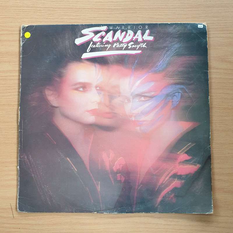 Scandal Featuring Patty Smyth  Warrior -  Vinyl Record - Very-Good+ Quality (VG+)