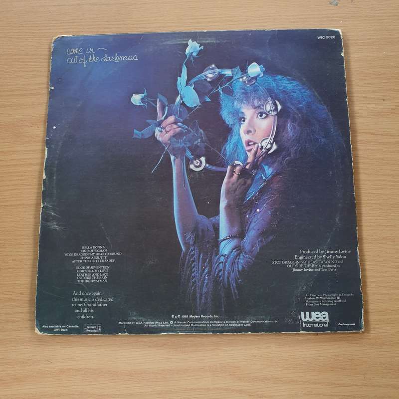 Stevie Nicks  Bella Donna  Vinyl LP Record (VG+)