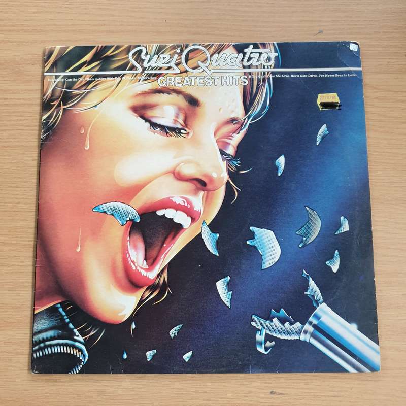 Suzi Quatro  Greatest Hits -  Vinyl LP Record  (VG)