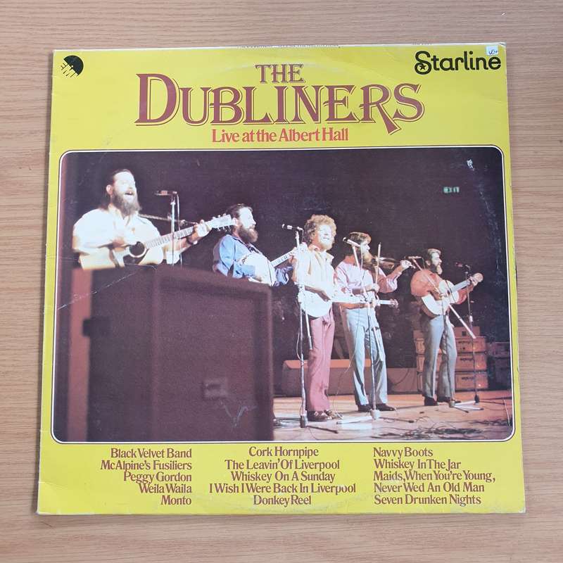 The Dubliners  Live At The Albert Hall  Vinyl LP Record (VG+)