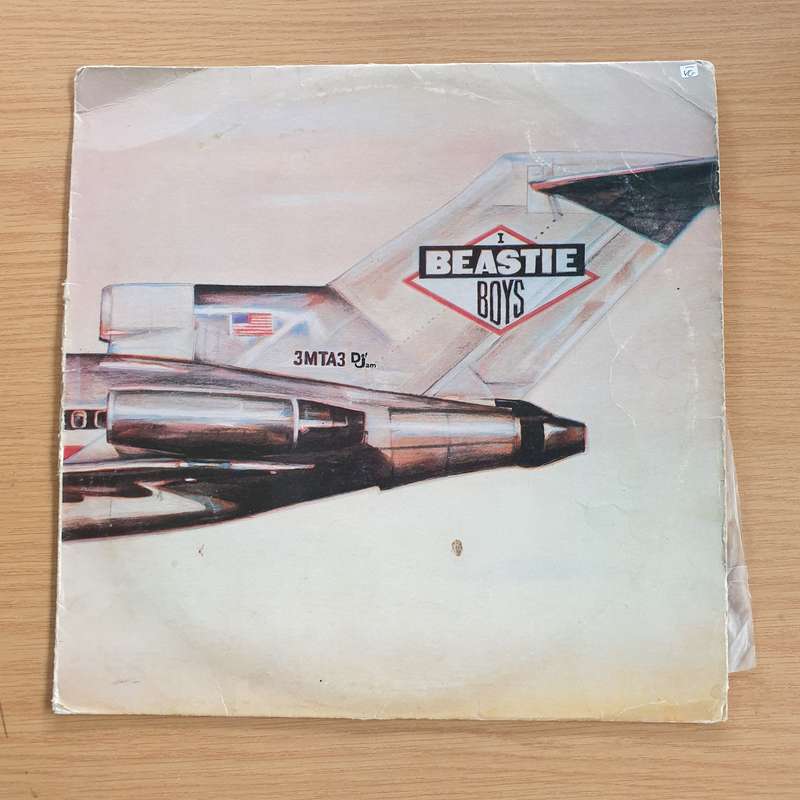 Beastie Boys  Licensed To Ill - Vinyl LP Record  (VG-)