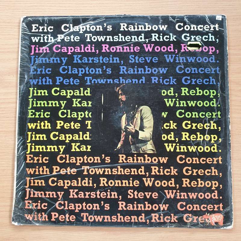 Eric Clapton  Eric Clapton's Rainbow Concert  -  Vinyl LP Record  (VG)