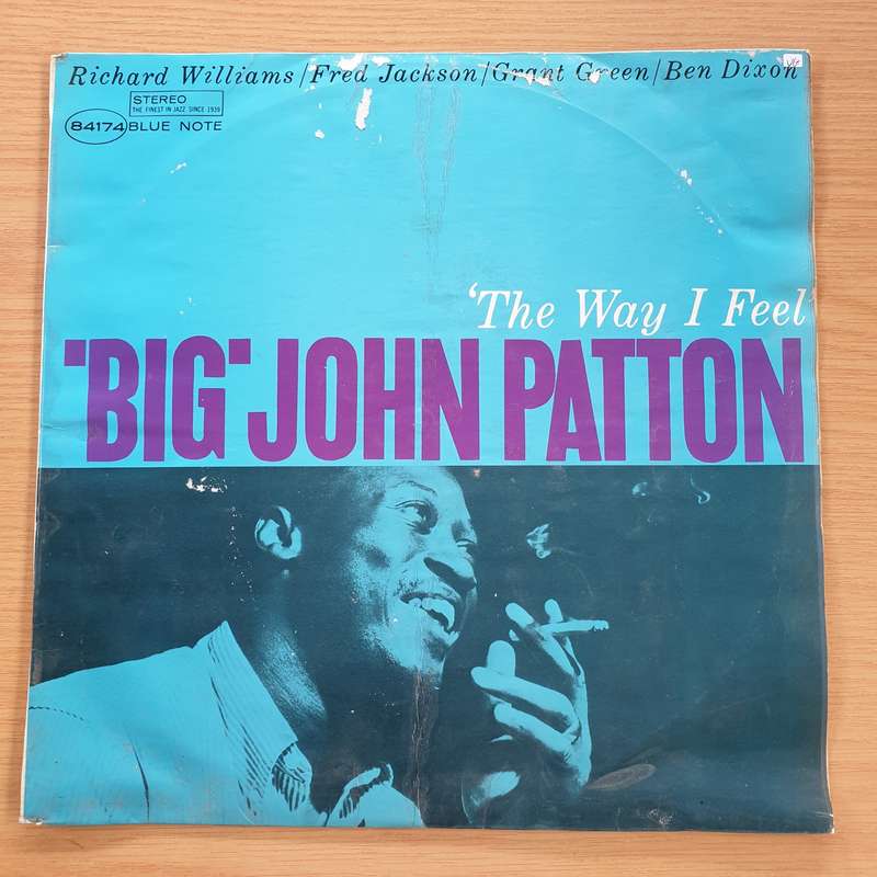 'Big' John Patton*  'The Way I Feel' (BST) - Vinyl LP Record  (VG+)
