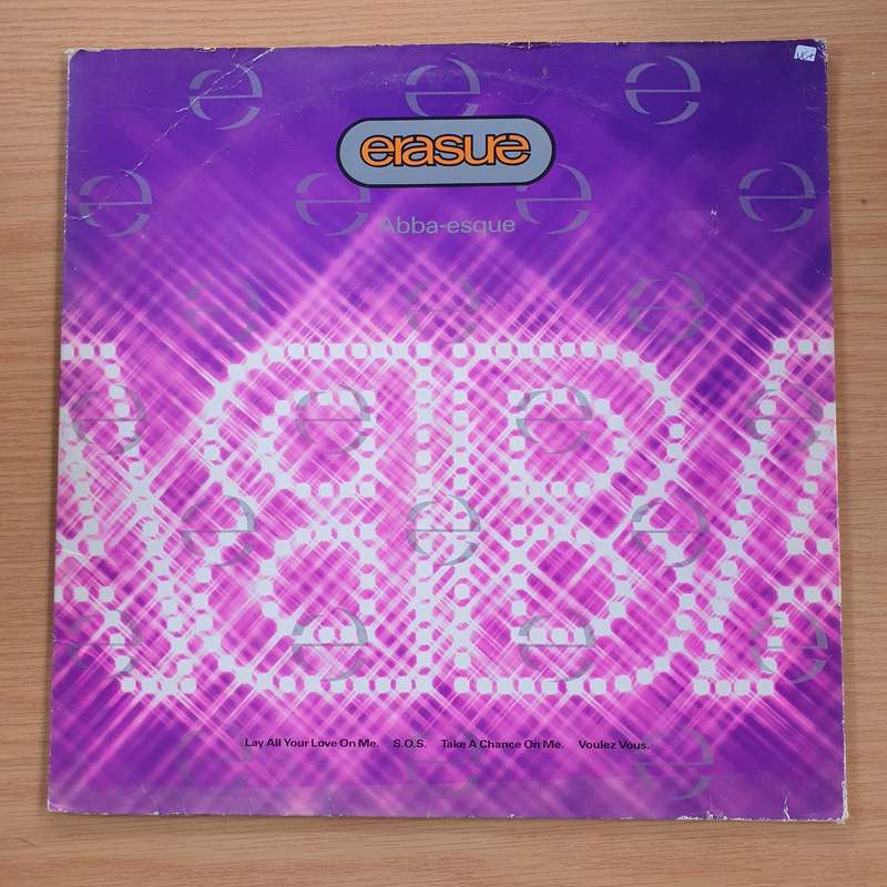 Erasure  Abba-Esque - Vinyl LP Record  (VG+)