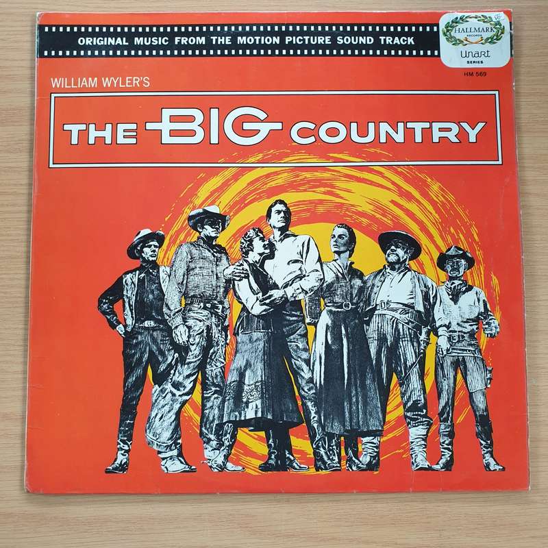 The Big Country - Original Soundtrack  - Vinyl LP Record  (VG-)