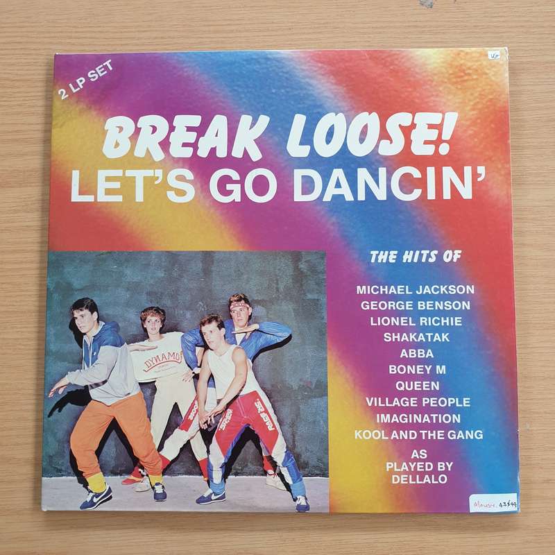 Break Loose - Let's Go Dancin' - Dellalo - Double Vinyl LP Record  (VG+)