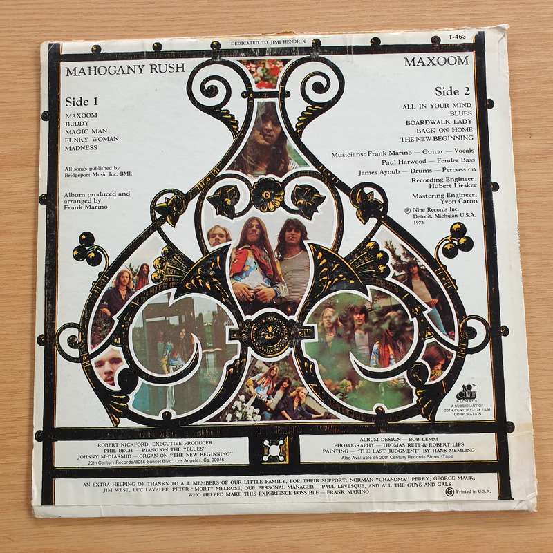 Mahogany Rush  Maxoom - Vinyl LP Record  (VG+)