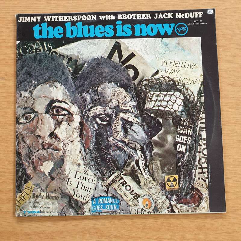Jimmy Witherspoon With Brother Jack McDuff  The Blues Is Now - Vinyl LP Record  (VG+)