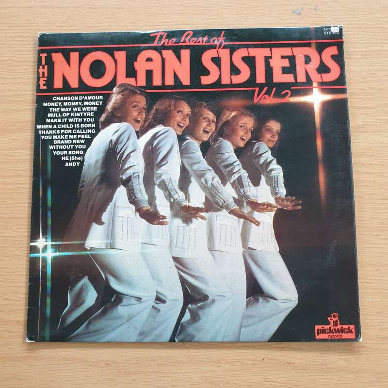 The Nolan Sisters  The Best Of The Nolan Sisters Vol. 2  Vinyl LP Record (VG+)