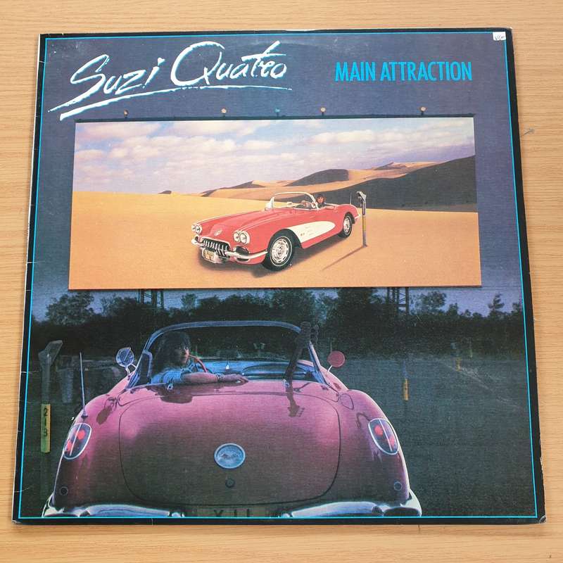 Suzi Quatro  Main Attraction - Vinyl LP Record  (VG+)
