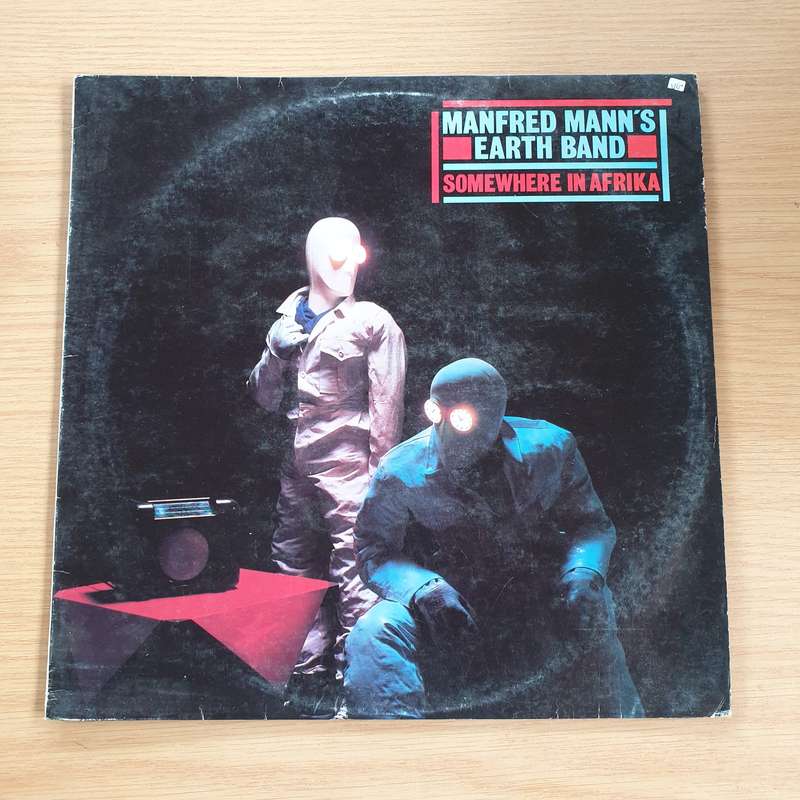 Manfred Mann's Earth Band  Somewhere In Afrika - Vinyl LP Record  (VG+)