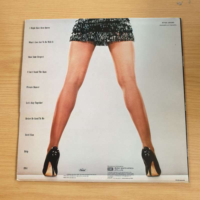 Tina Turner  Private Dancer - Vinyl LP Record  (VG+)