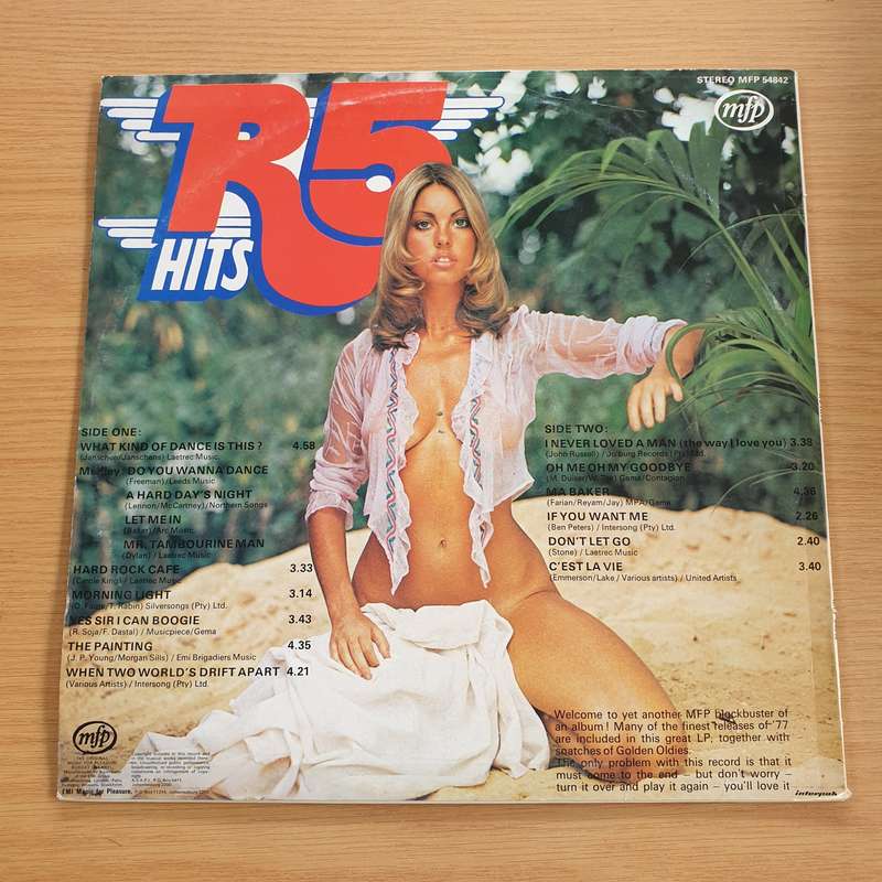 R5 Hits - Vinyl LP Record  (VG+)