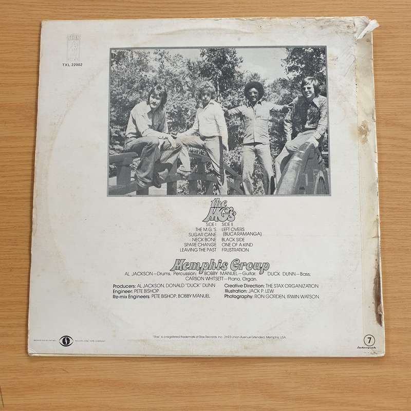 The MG's  The MG's - Vinyl LP Record  (VG+)