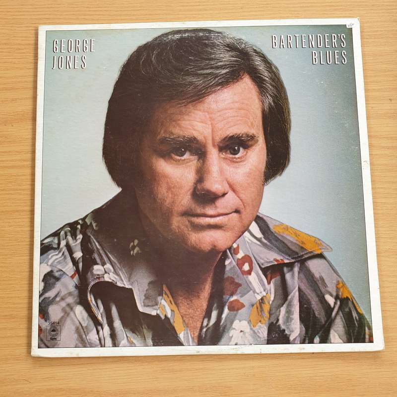 George Jones  Bartender's Blues - Vinyl LP Record  (VG+)