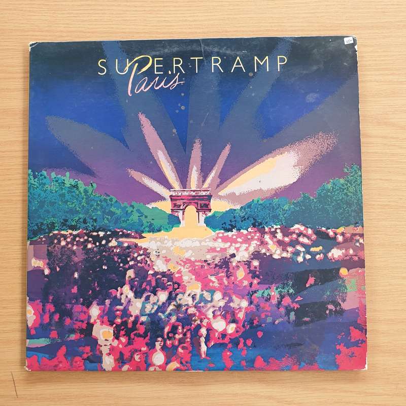 Supertramp  - Paris Live - Double Vinyl LP Record (VG+)