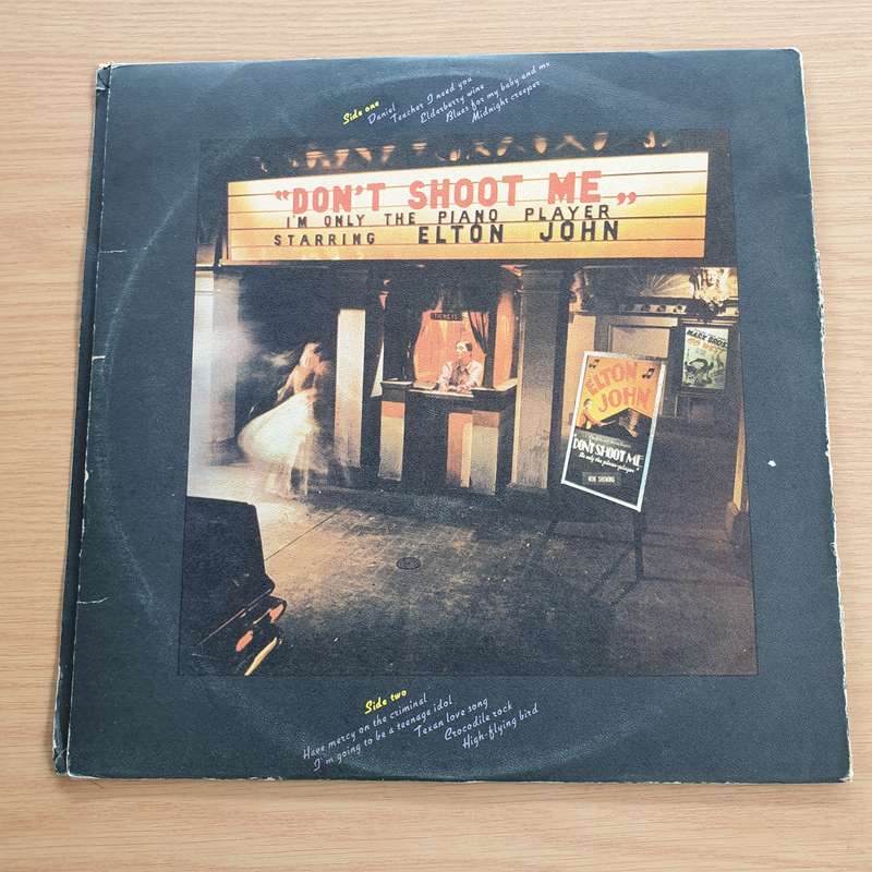 Elton John - Don't Shoot Me - I am Only The Piano Player - Vinyl LP Record (VG+)