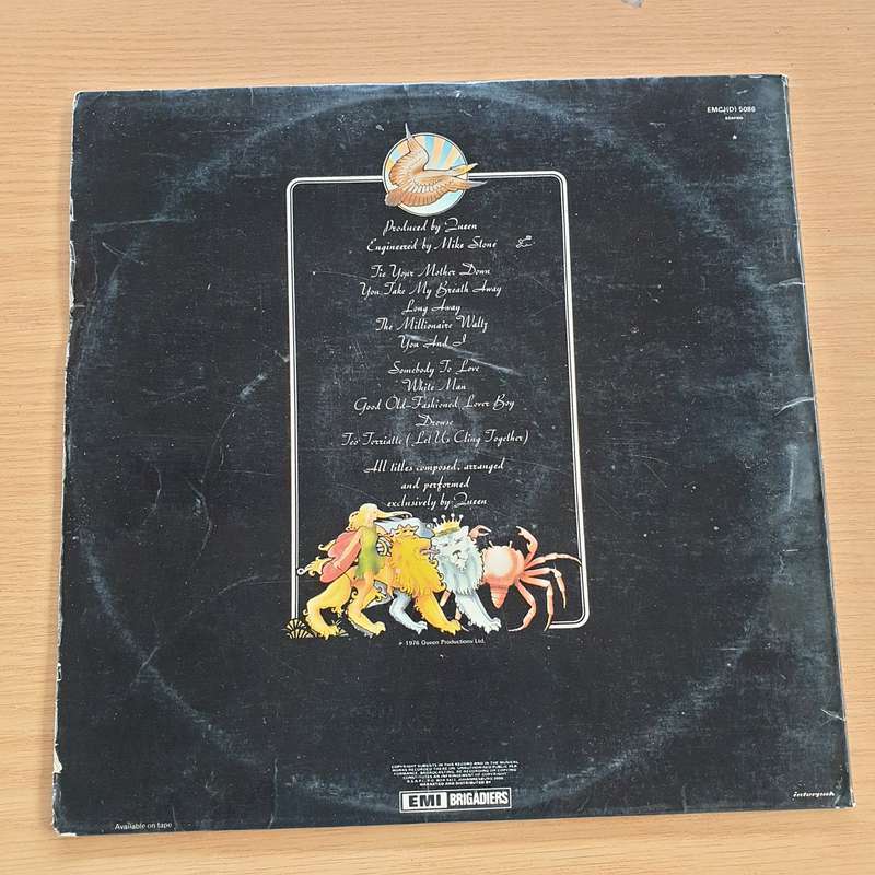 Queen  A Day At The Races - Vinyl LP Record  (VG+)