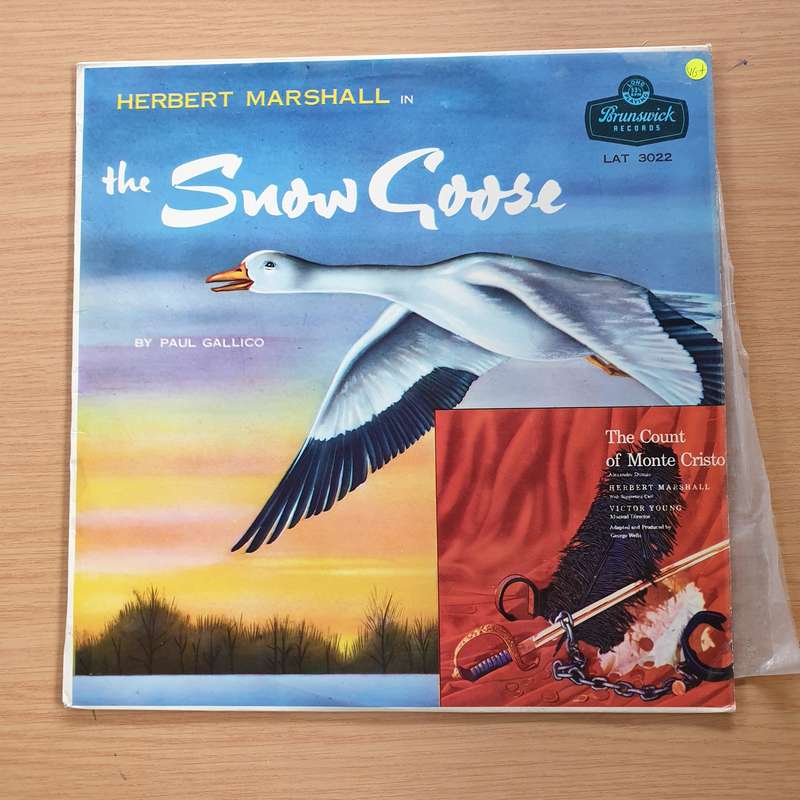 Herbert Marshall - The Snow Goose - Vinyl LP Record  (VG+)
