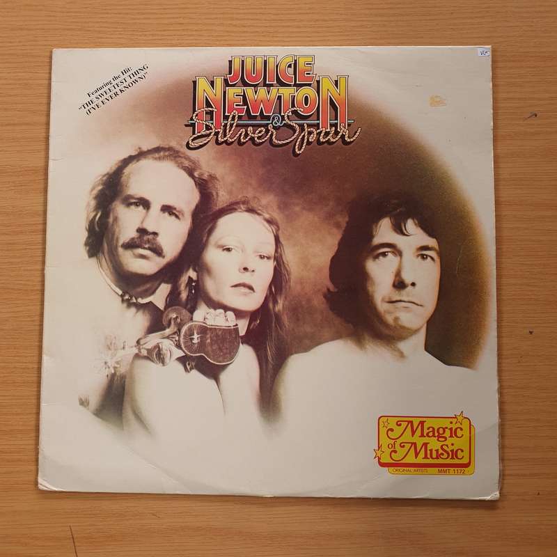 Juice Newton & Silver Spur -  Vinyl LP Record   (VG+)