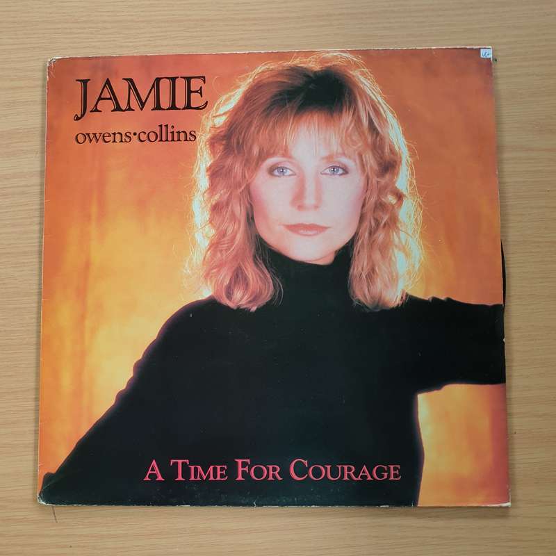 Jamie OwensCollins  A Time For Courage - Vinyl LP Record  (VG+)