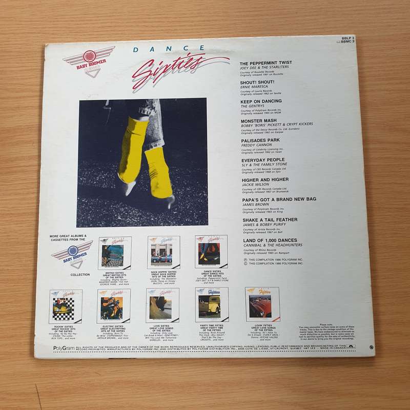 Dance Sixties - Vinyl LP Record  (VG+)