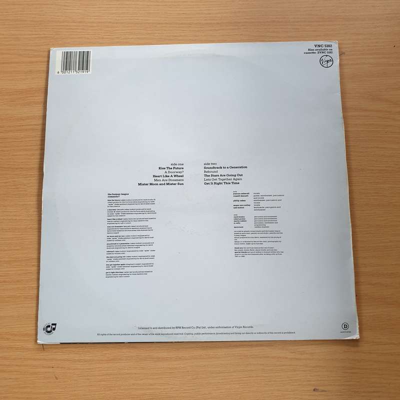 The Human League - Romantic  - Vinyl LP Record - Opened  - Very-Good+ Quality (VG+)