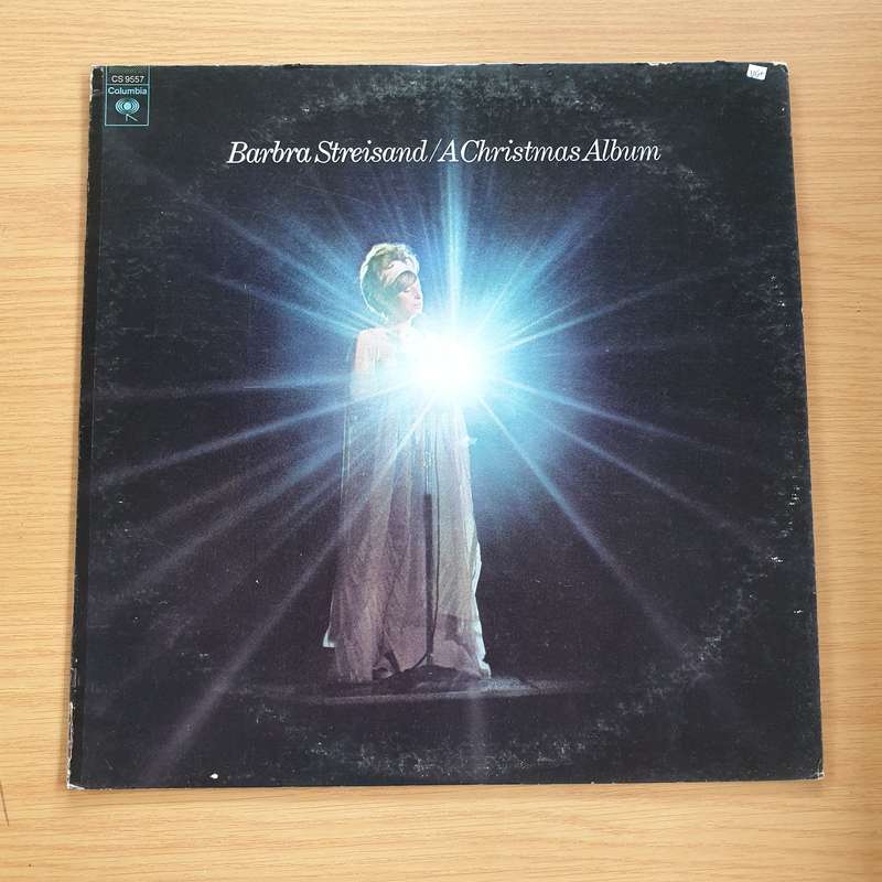 Barbra Streisand  A Christmas Album - Vinyl LP Record  (VG+)