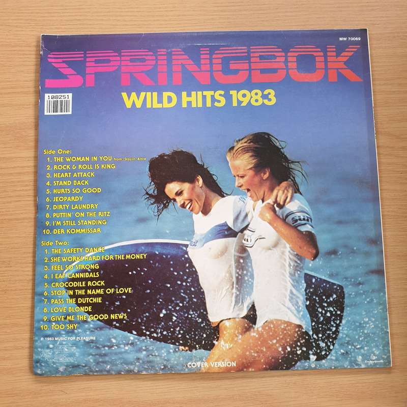 Springbok Wild Hits 1983 - Vinyl LP Record  (VG+)