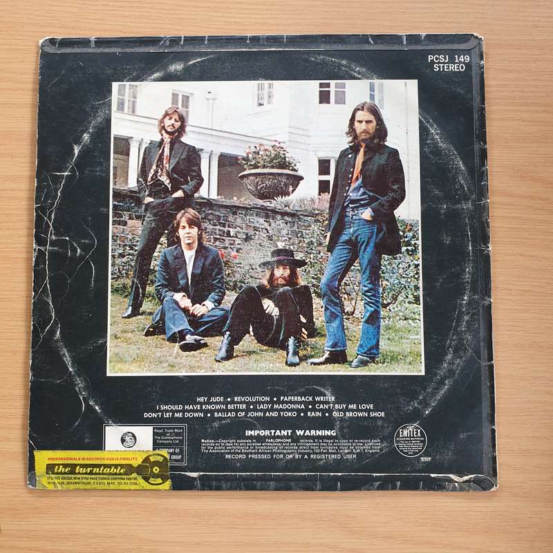 The Beatles  Hey Jude - Vinyl LP Record (VG)