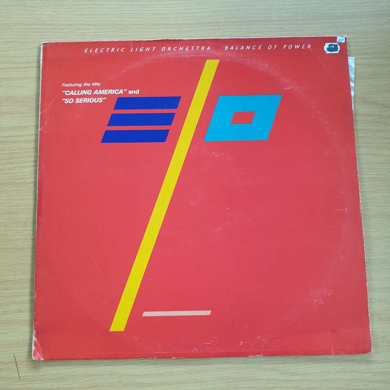 ELO (Electric Light Orchestra)  Balance Of Power -  Vinyl LP Record  (VG+)