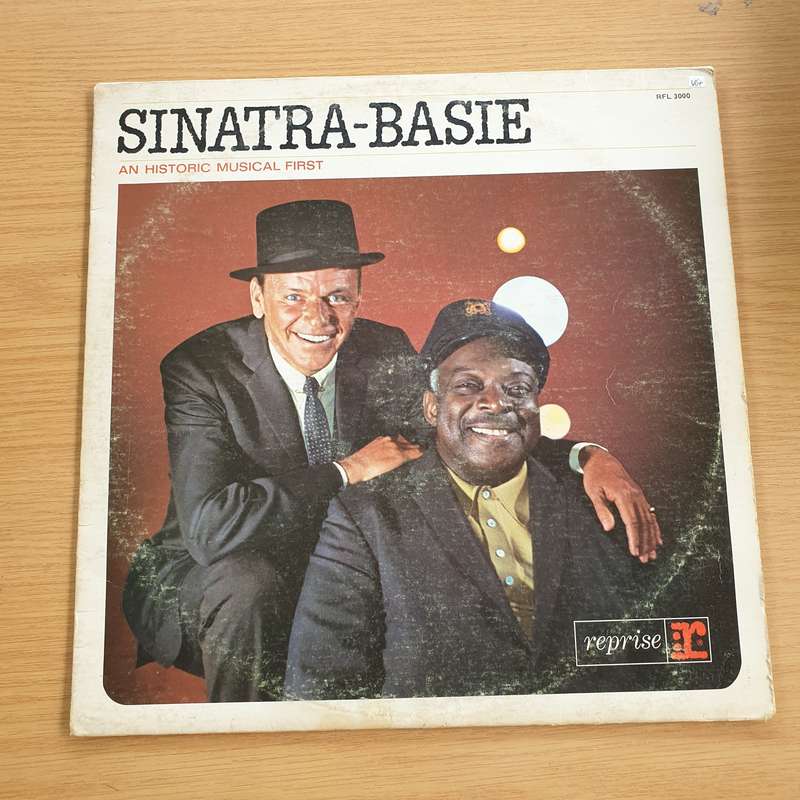 Sinatra & Basie - A Historical Music First - Vinyl LP Record - Opened  - Very-Good+ Quality (VG+)