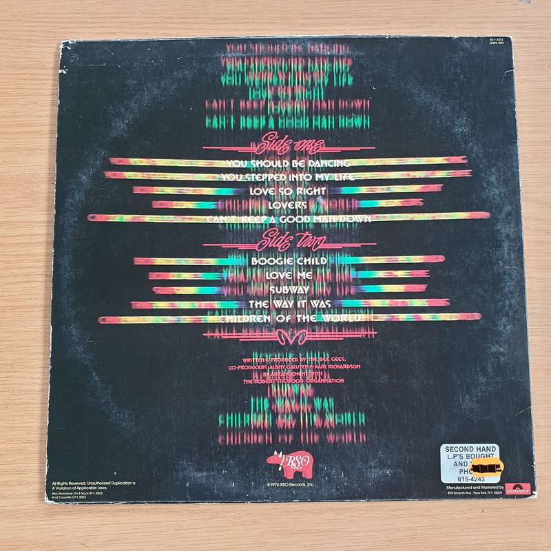 Bee Gees  Children Of The World  - Vinyl LP Record  (VG+)