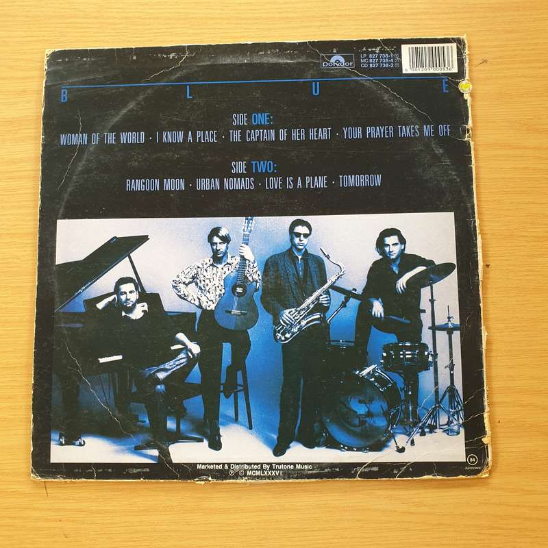 Double  Blue - Vinyl LP Record  (VG+)