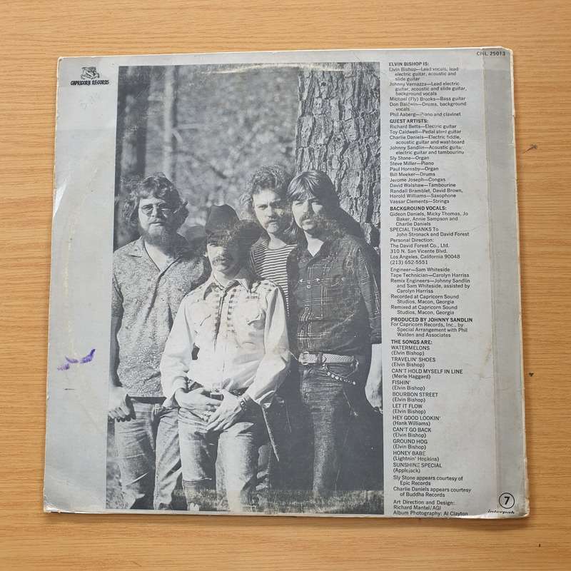Elvin Bishop  Let It Flow - Vinyl LP Record  (VG+)