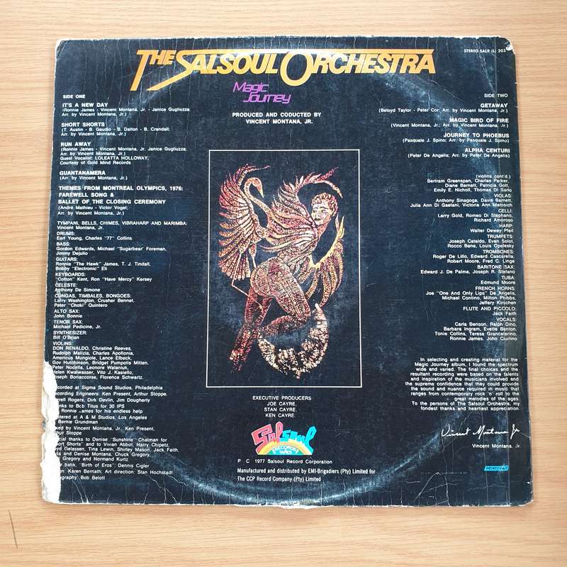 The Salsoul Orchestra  Magic Journey -  Vinyl LP Record  (VG)