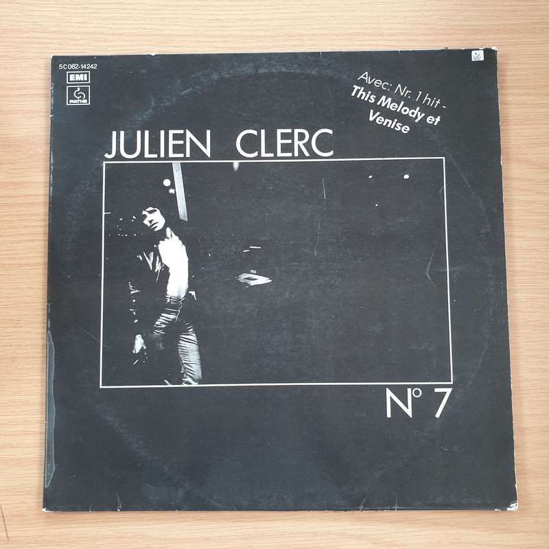 Julien Clerc  N° 7 - Vinyl LP Record  (VG+)
