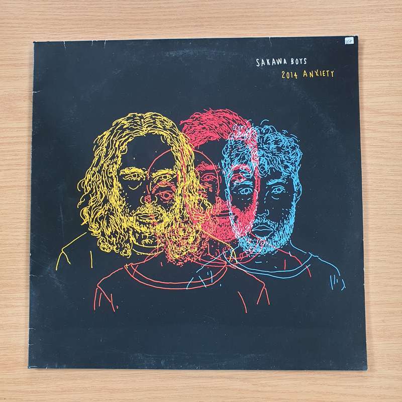 Sakawa Boys  2014 Anxiety - Vinyl LP Record  (VG+)