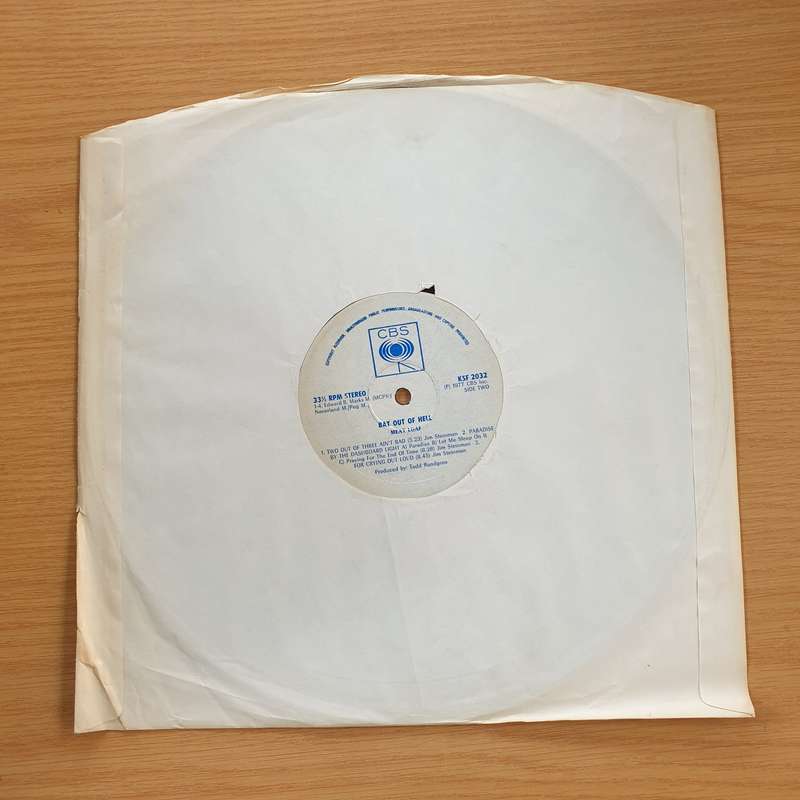 Meat Loaf  Bat Out Of Hell (Rhodesia) - Vinyl LP Record  (VG-)