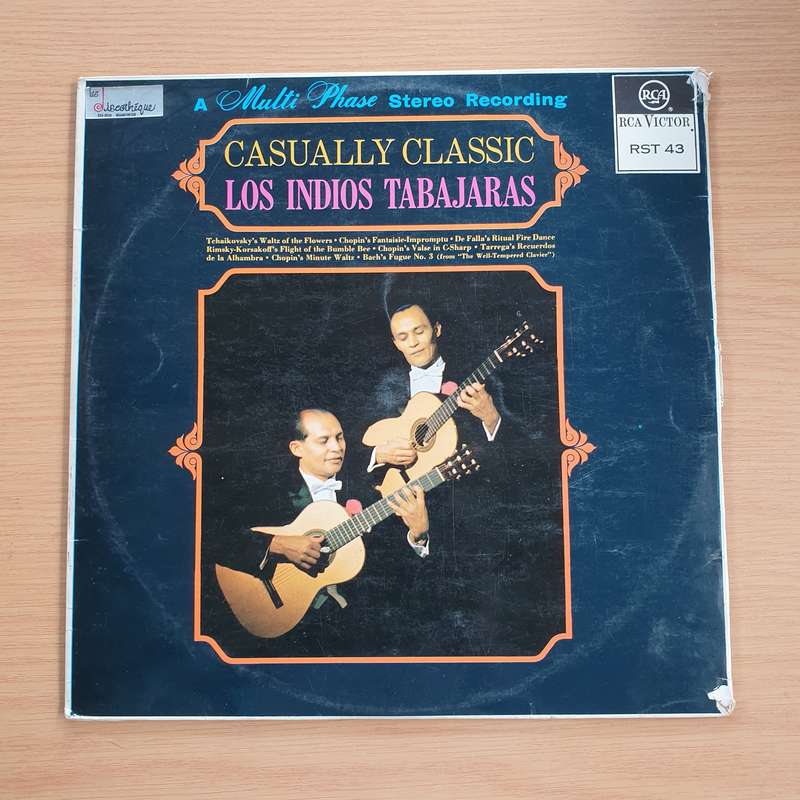 Los Indios Tabajaras  Casually Classic - Vinyl LP Record  (VG)