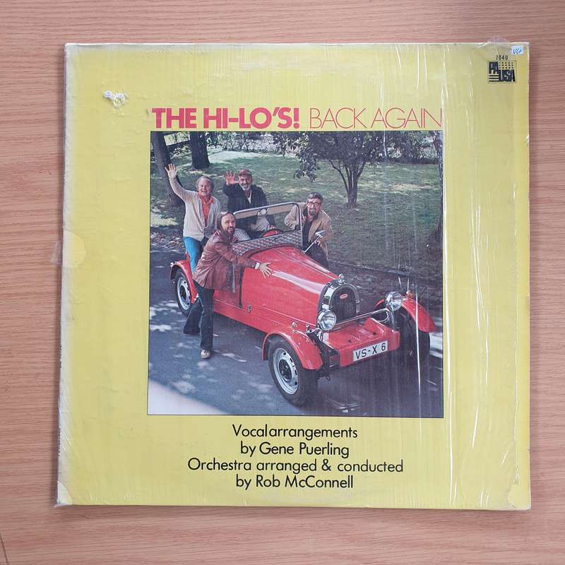 The Hi-Lo's  Back Again - Vinyl LP Record  (VG+)