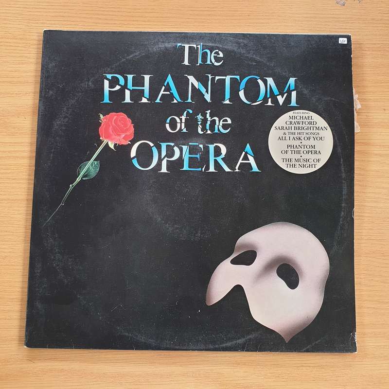 Andrew Lloyd Webber  The Phantom Of The Opera  - Vinyl LP Record  (VG+)