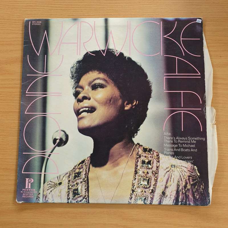 Dionne Warwicke  Alfie - Vinyl LP Record  (VG+)
